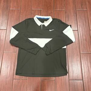 Nike Court Carlos Alcaraz Rugby Tennis Shirt French Open IB8141-355, Men's XXL